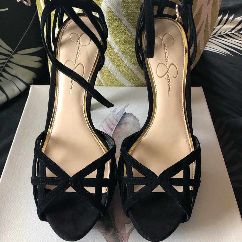 Black sexy heels